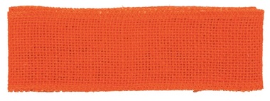 Jute Ribbon 6 cm x 2 m, Orange