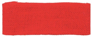 Jute Ribbon 6 cm x 2 m, Red