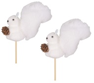 Plush Squirrel 8 cm on Stick