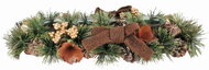 Adventi gyertyatartó tobozokkal 45 × 8 × 14 cm