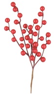 3389 Větvička červen&yacute;ch bobulek 30 cm-1