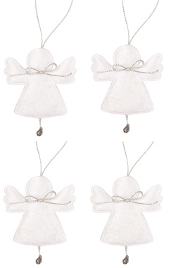 Hanging Angels 7 cm, 4 pcs