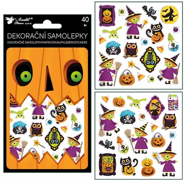 Stickers Halloween 40 pcs, 10.5 × 18 cm