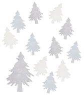 4086 Stromek dřevěn&yacute; &scaron;ed&eacute; 4 cm, 12 ks -1