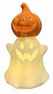 41013 Sv&iacute;t&iacute;c&iacute; porcel&aacute;nov&yacute; Duch s d&yacute;n&iacute;  8,5 x 15 x 8 cm, tepl&aacute; b&iacute;l&aacute;, 1 LED, časovač-2
