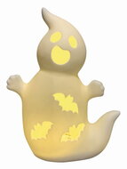 41015 Sv&iacute;t&iacute;c&iacute; porcel&aacute;nov&yacute; Duch 12 x 15 x 6,5 cm, tepl&aacute; b&iacute;l&aacute;, 1 LED, časovač-2
