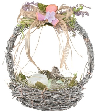 Basket from Wicker 20 x 28 x 16 cm