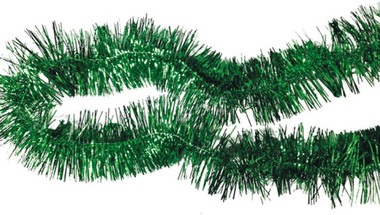 Garland 270 x 10 cm green