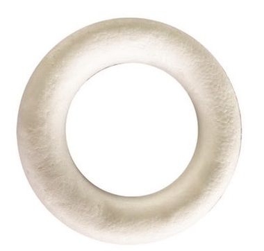 Polystyrene Wreath 20 cm
