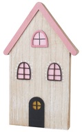 4984 Domek s růžov&yacute;mi detaily dřevěn&yacute; na postaven&iacute; 12 x 20 cm-1