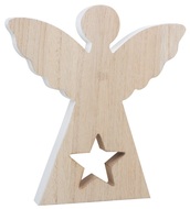 5503 Dřevěn&yacute; anděl na postaven&iacute; 20 cm -1