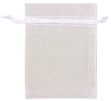 Organza táska fehér 7x9 cm