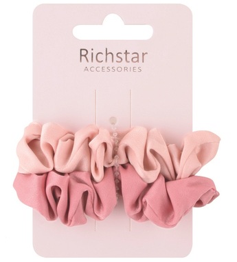 Fabric Elastic Scrunchies 2 pcs