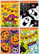 Window Clings Peek out Monsters 30 x 42 cm