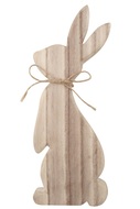 7112 Zaj&iacute;c dřevěn&yacute; s ma&scaron;l&iacute; na postaven&iacute; 9 x 25 x 2 cm-1