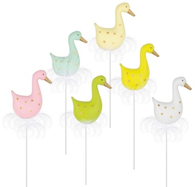 Goose on Stick 5 x 7,5 x 2 cm + Stick