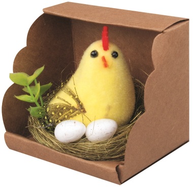 Hen in the Nest 7 x 7 x 7 cm