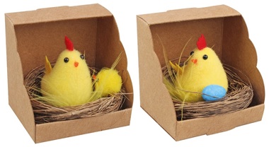 Hen in the Nest 6 x 6 x 6 cm