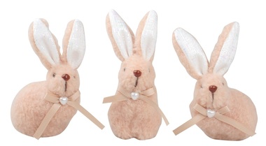Brown Rabbit on Clip 5 x 11 x 5 cm