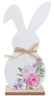7456 Zaj&iacute;c s květinov&yacute;m vzorem  na postaven&iacute; 23 cm-1