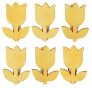 7480 Tulip&aacute;ny dřevěn&eacute; na kol&iacute;čku 4 cm, 6 ks v s&aacute;čku-1