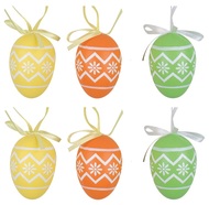 Hanging Eggs 6 cm, 6 pcs