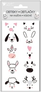 7902 Vodov&eacute; obtisky na vaj&iacute;čka 19 x 9 cm, Emoji -4