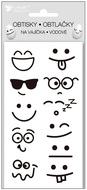 7902 Vodov&eacute; obtisky na vaj&iacute;čka 19 x 9 cm, Emoji -6