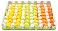 Easter Chicken 2 x 3 x 2,5 cm, 84 pcs , 4 colours
