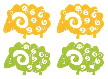 Ram 6 x 5 x 0,3 cm, 4 pcs Bag