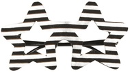 9194 Klobouček na klipu 9 cm s br&yacute;lemi, stř&iacute;brn&yacute;-3