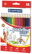 991083 Pastelky &scaron;koln&iacute; 18 ks, Centropen-1