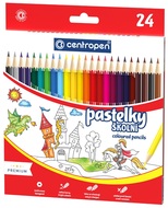 991095 Pastelky &scaron;koln&iacute; 24 ks, Centropen-1