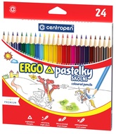 991096 Pastelky &scaron;koln&iacute; trojhrann&eacute; 24 ks, Centropen-1