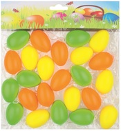 9990 Vaj&iacute;čka plastov&aacute; na zavě&scaron;en&iacute; 6 cm, 24 ks v s&aacute;čku, mix barev pastel-2