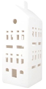 Porcelain Decoration Matt w/LED 21 cm
