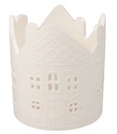 19629 Sv&iacute;cen s domky porcel&aacute;nov&yacute; 10 x 11 x 10 cm-1
