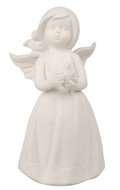 19638 Anděl s holubic&iacute; porcel&aacute;nov&yacute; 9 x 17,5 x 9,5 cm-1