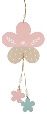 Hanging Wooden Flower 15 x 30 x 0,5 cm